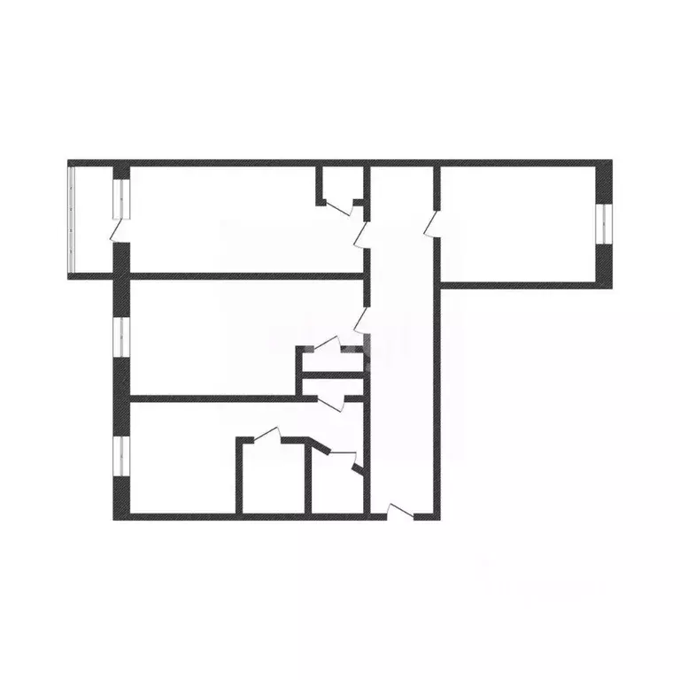 3-к кв. Курганская область, Курган ул. Дзержинского, 59 (58.1 м) - Фото 2