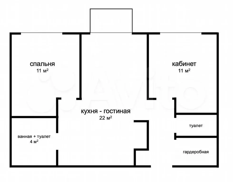 3-к. квартира, 65 м, 10/24 эт. - Фото 0