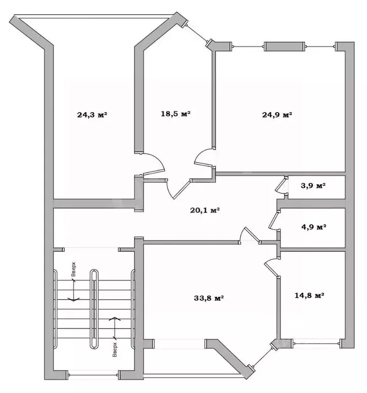 Офис в Сахалинская область, Южно-Сахалинск Курильская ул., 40 (145 м) - Фото 2