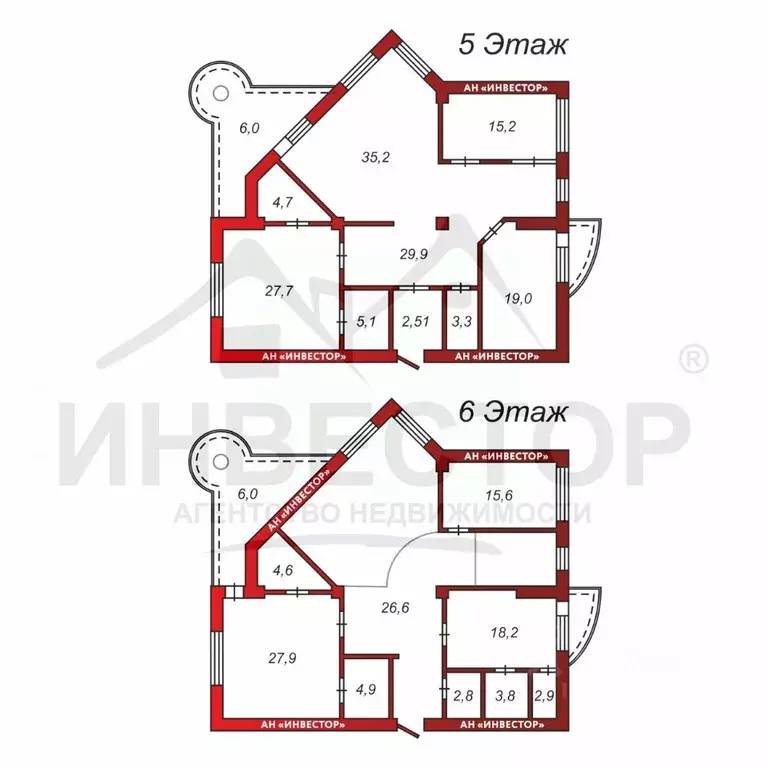 6-к кв. Челябинская область, Челябинск ул. Курчатова, 16А (263.9 м) - Фото 0