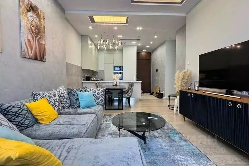 2-к кв. Москва 1-й Красногвардейский проезд, 22с2 (73.0 м) - Фото 2