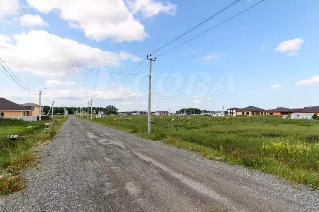 Участок в Тюменский район, село Кулига, коттеджный посёлок Альпийская ... - Фото 1