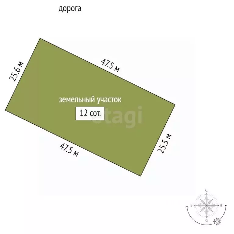 Участок в Крым, Ленинский район, Семисотское с/пос, с. Каменское ул. ... - Фото 2