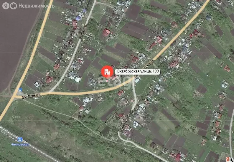Участок в село Селезни, Октябрьская улица (15 м) - Фото 2