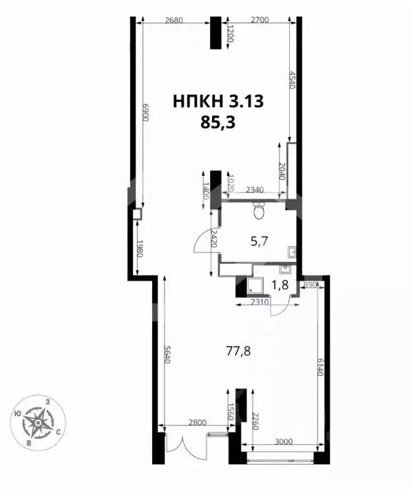 Торговая площадь в Московская область, Ленинский городской округ, д. ... - Фото 2