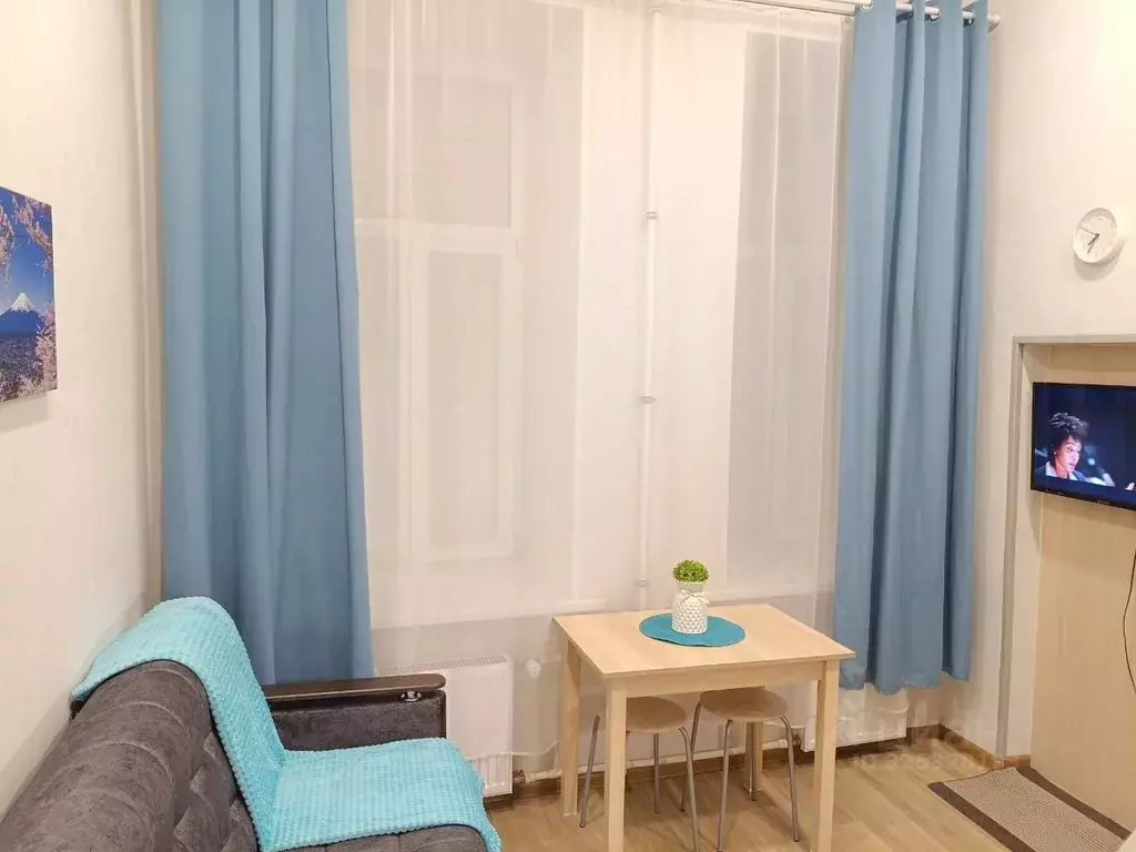 Студия Санкт-Петербург Синопская наб., 30Б (18.0 м) - Фото 1