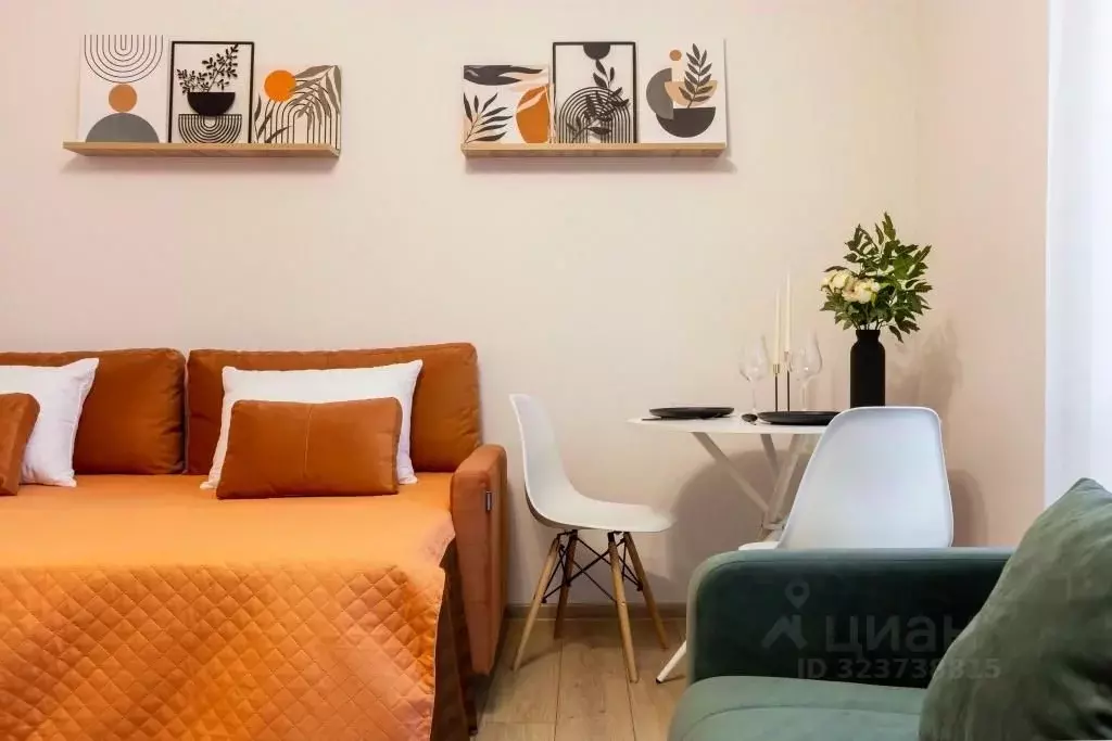 1-к кв. Нижегородская область, Нижний Новгород ул. Родионова, 31 (29.0 ... - Фото 1