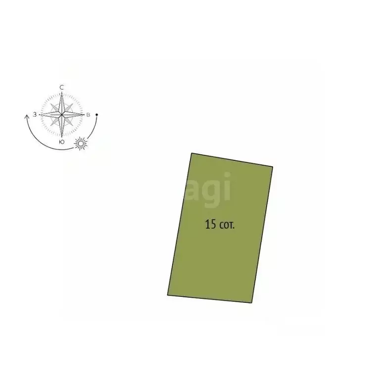 Участок в Белгородская область, Белгород Засечная ул., 38 (15.0 сот.) - Фото 2