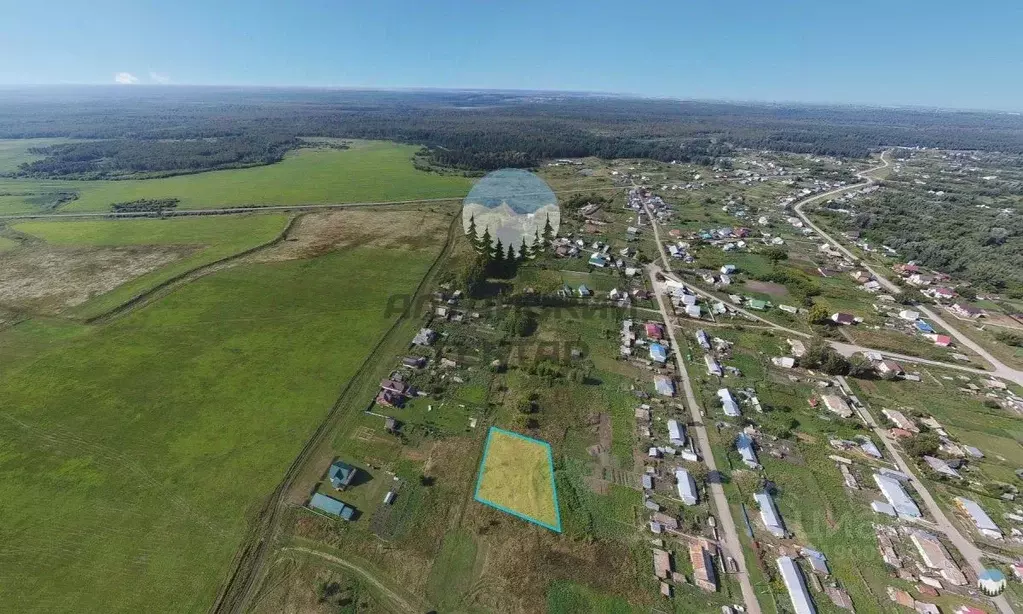 Участок в Алтайский край, Первомайский район, с. Повалиха Полевая ул. ... - Фото 1