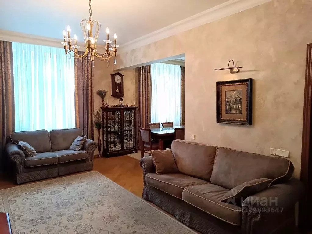 4-к кв. Москва Профсоюзная ул., 17К1 (97.0 м) - Фото 2