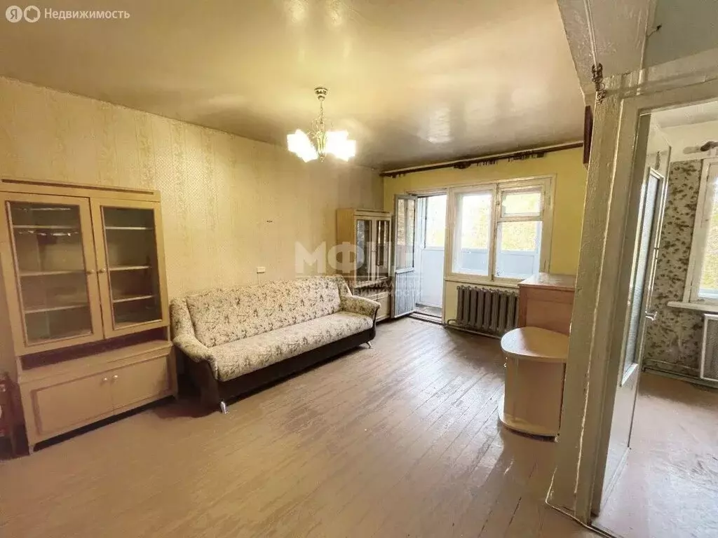 1-комнатная квартира: Петрозаводск, Октябрьский проспект, 8А (31 м) - Фото 1