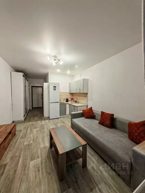 Студия Алтайский край, Барнаул ул. Профинтерна, 28А (22.8 м) - Фото 2