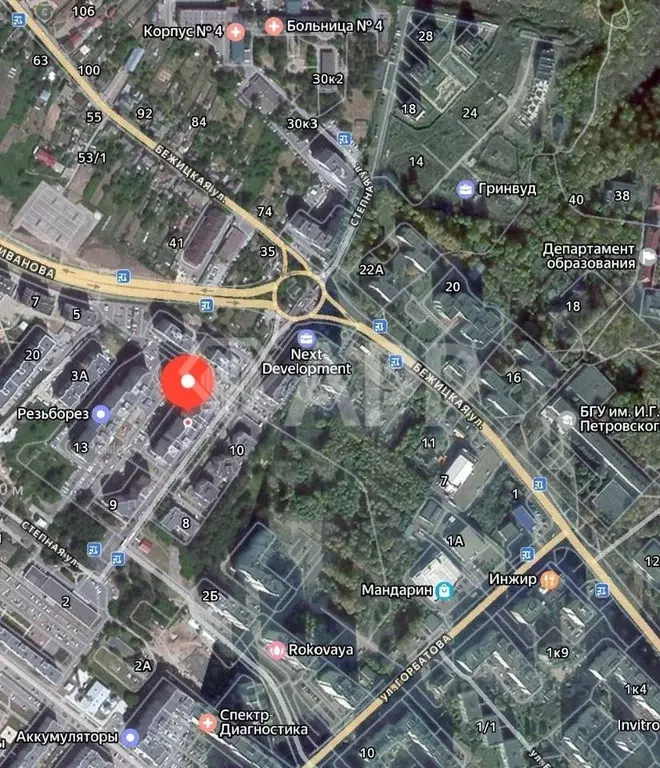 Помещение свободного назначения в Брянская область, Брянск Степная ... - Фото 2