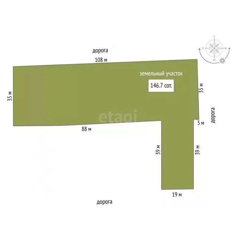 Участок в Крым, Раздольное пгт ул. 1 Мая, 40 (47.0 сот.) - Фото 2