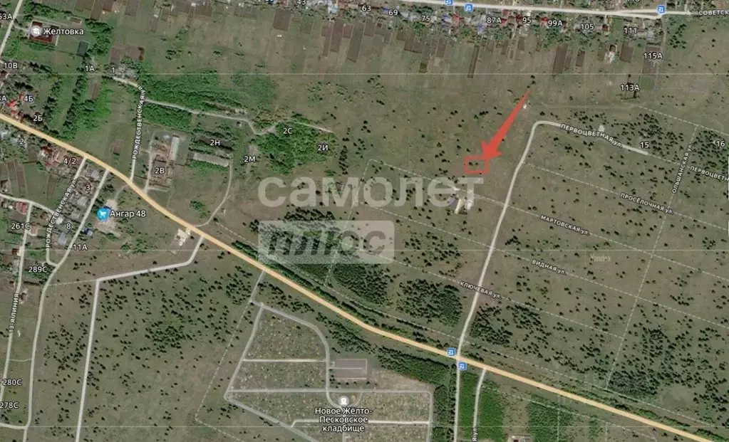 Участок в Липецкая область, Липецк Радужный кп,  (10.0 сот.) - Фото 1