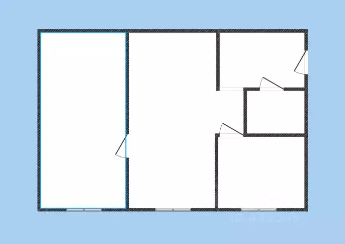 2-к кв. Белгородская область, Губкин Народная ул., 12 (41.5 м) - Фото 2