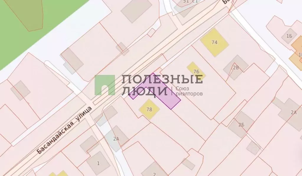 Участок в Томская область, Томск Басандайская ул., 78 (3.0 сот.) - Фото 1