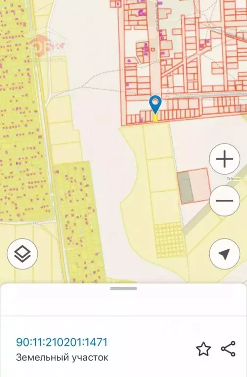 Участок в Крым, Сакский район, Суворовское с/пос, с. Великое ул. ... - Фото 1
