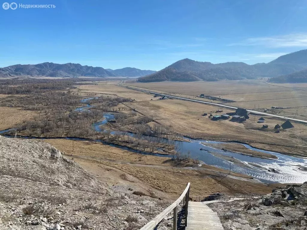 Участок в Усть-Кан, Ленинская улица (1000 м) - Фото 1