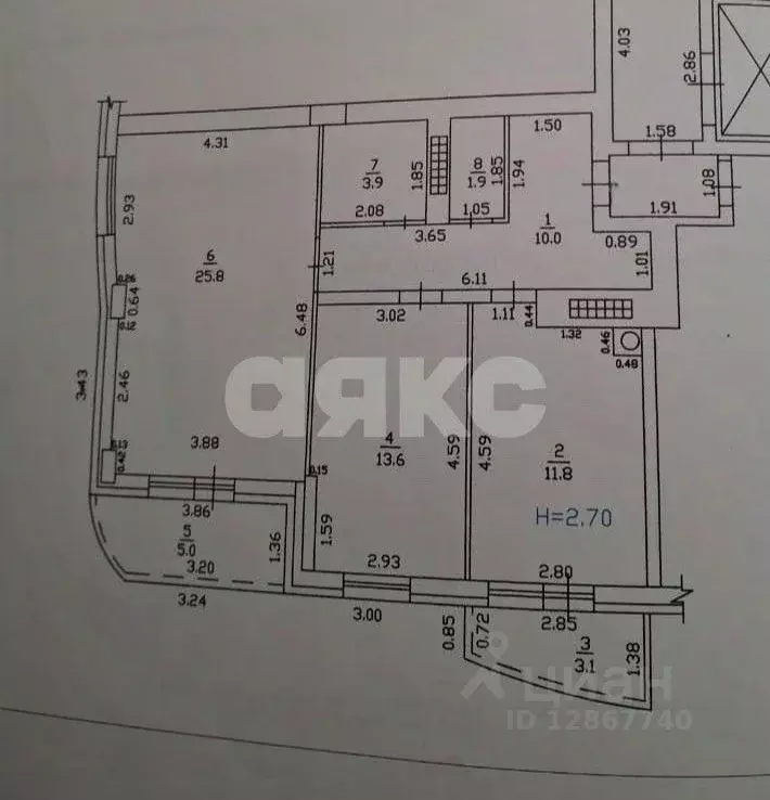 2-к кв. Краснодарский край, Горячий Ключ ул. Объездная, 2Б (67.0 м) - Фото 2
