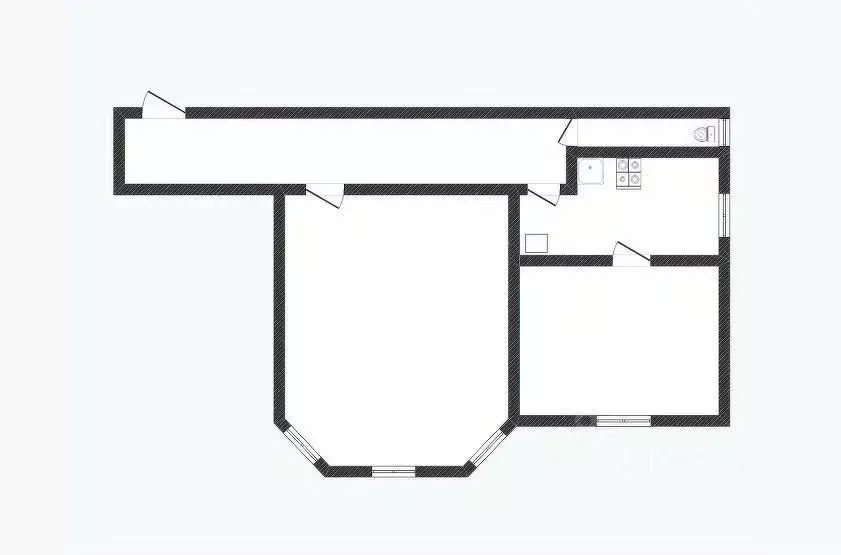 2-к кв. Костромская область, Нерехта ул. Шагова, 14А (40.3 м) - Фото 2