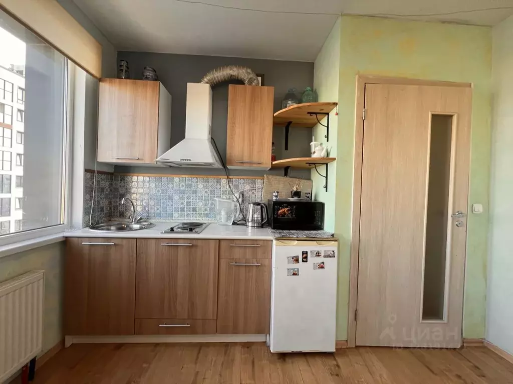 Студия Санкт-Петербург ул. Вадима Шефнера, 12к1 (28.0 м) - Фото 2