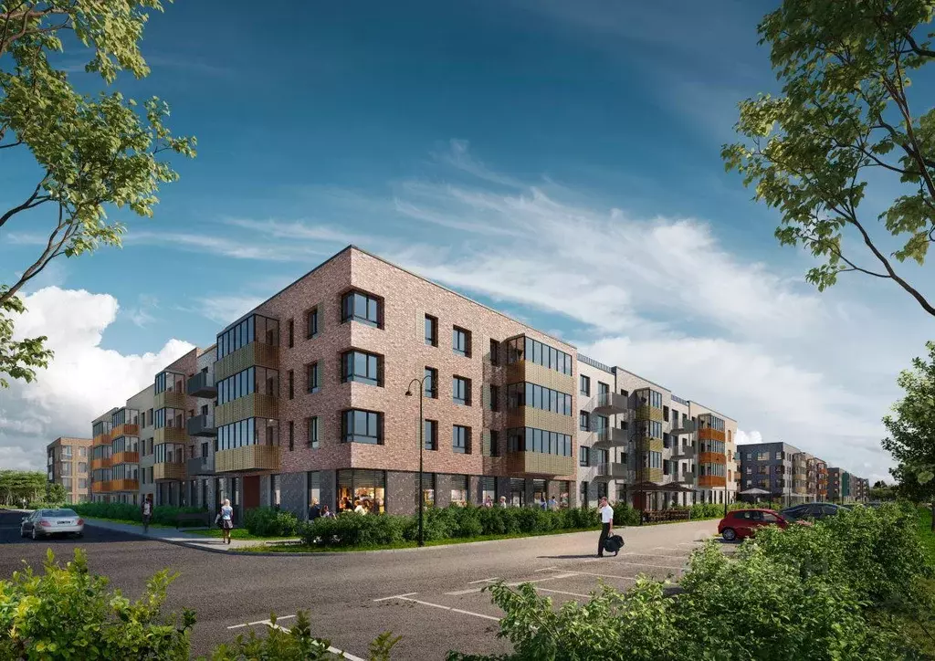 Квартира, 1 комната, 38.95 м - Фото 1