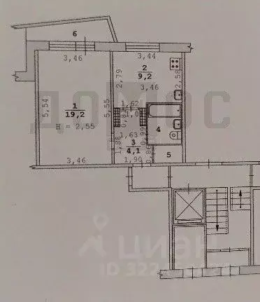 1-к кв. Свердловская область, Екатеринбург ул. Техническая, 67 (37.2 ... - Фото 1