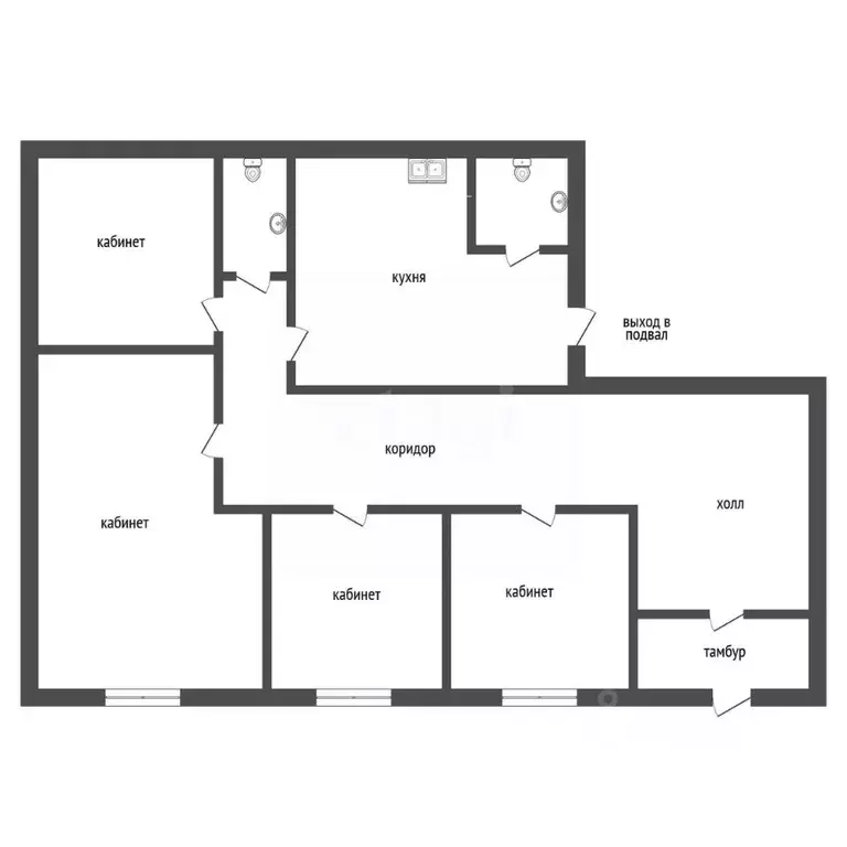 Торговая площадь в Тюменская область, Тюмень ул. Максима Горького, 3к2 ... - Фото 1
