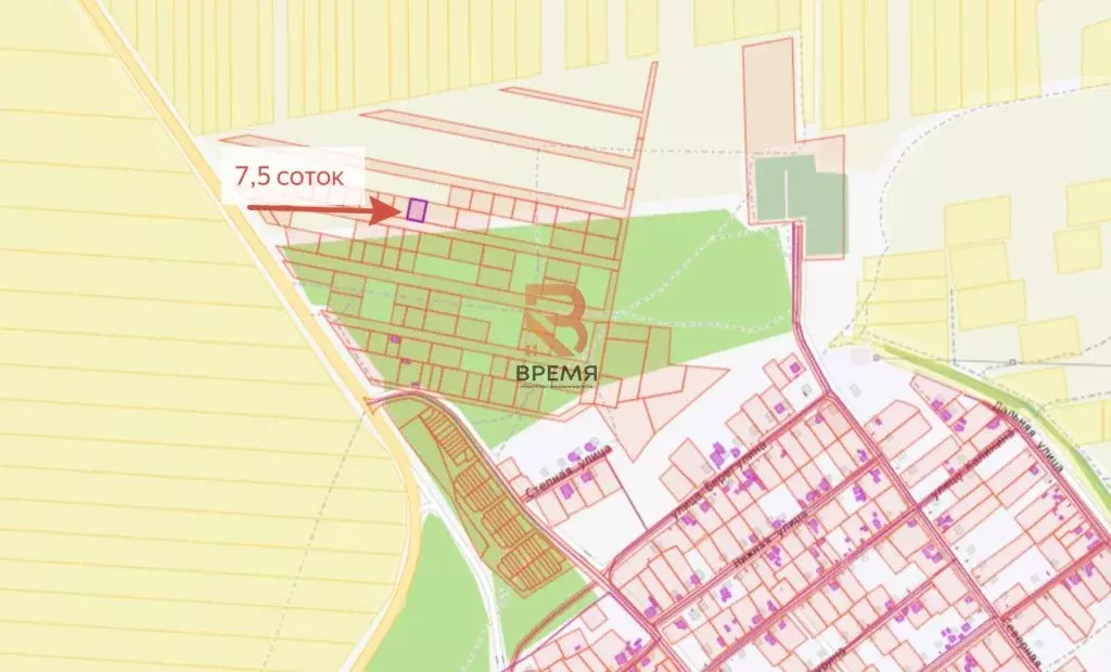 Участок в Крым, Сакский район, с. Ивановка ул. Нахимова (7.0 сот.) - Фото 1