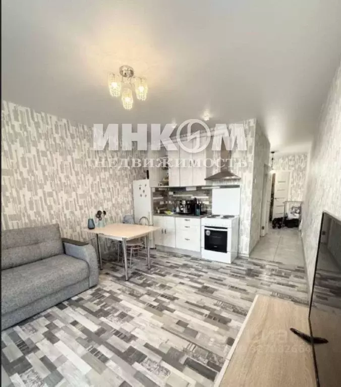 Студия Москва Рязанский просп., 2/1к2Е (32.2 м) - Фото 1