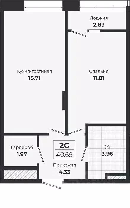 1-к кв. Новосибирская область, Новосибирск Лесоперевалка мкр, Ясный ... - Фото 0