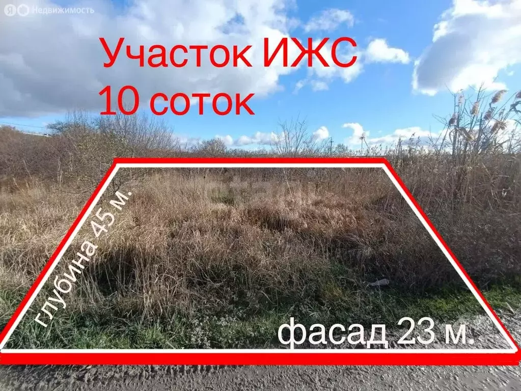 Участок в Краснодарский край, муниципальный округ Анапа, хутор Заря ... - Фото 1