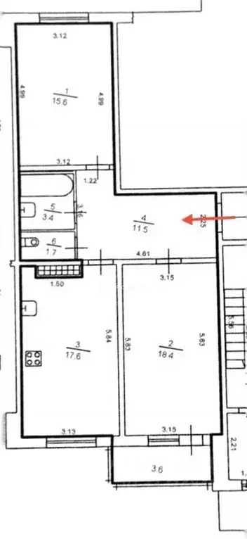 2-к кв. Санкт-Петербург просп. Героев, 24к2 (68.2 м) - Фото 2