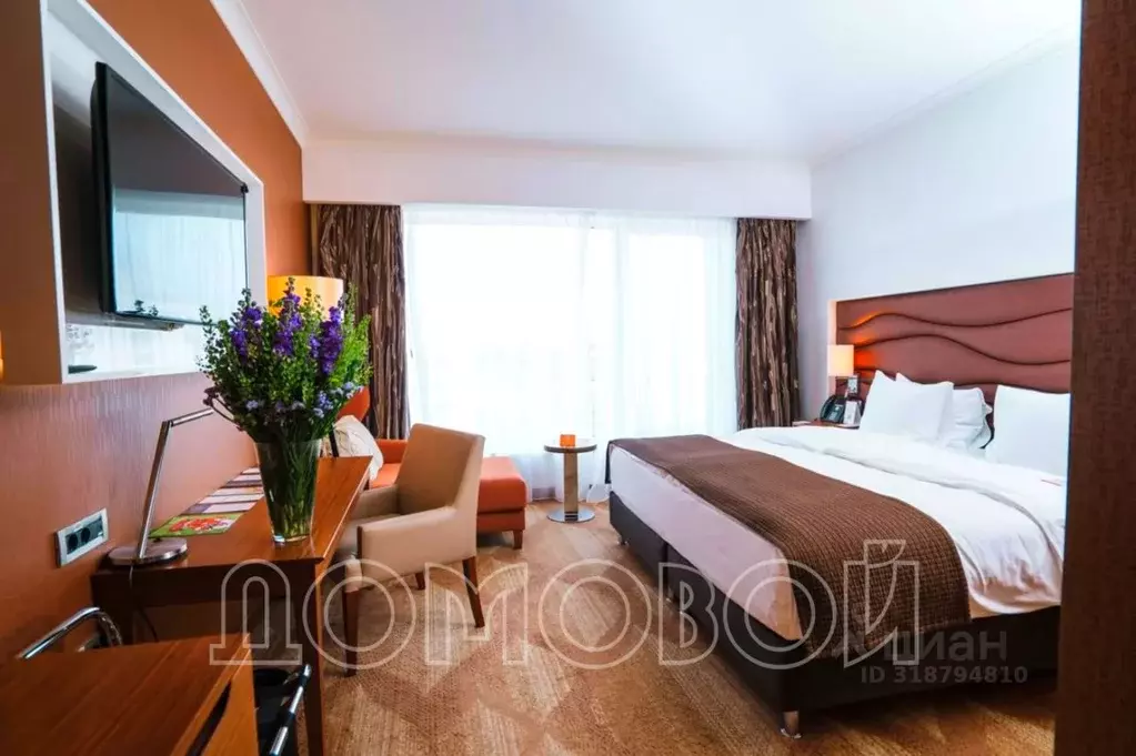 1-к кв. Краснодарский край, Сочи Сириус пгт, ул. Голубая (30.0 м) - Фото 0