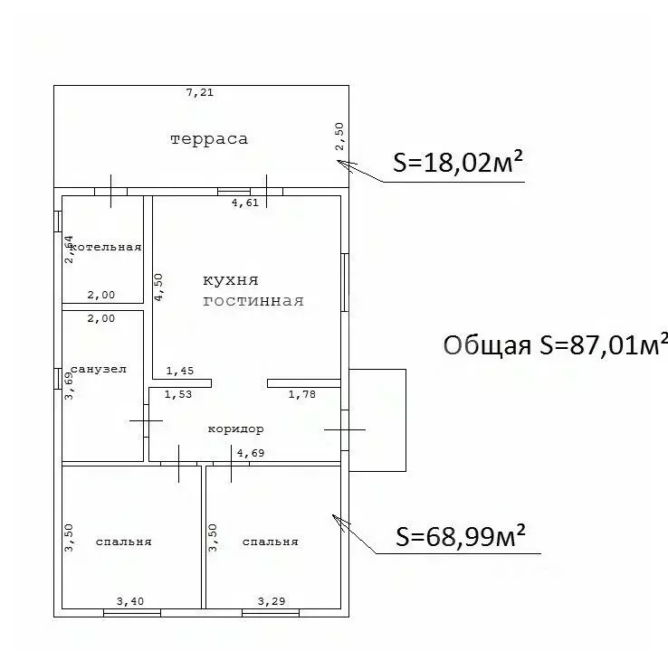 Дом в Краснодарский край, Новороссийск городской округ, Семигорский ... - Фото 2
