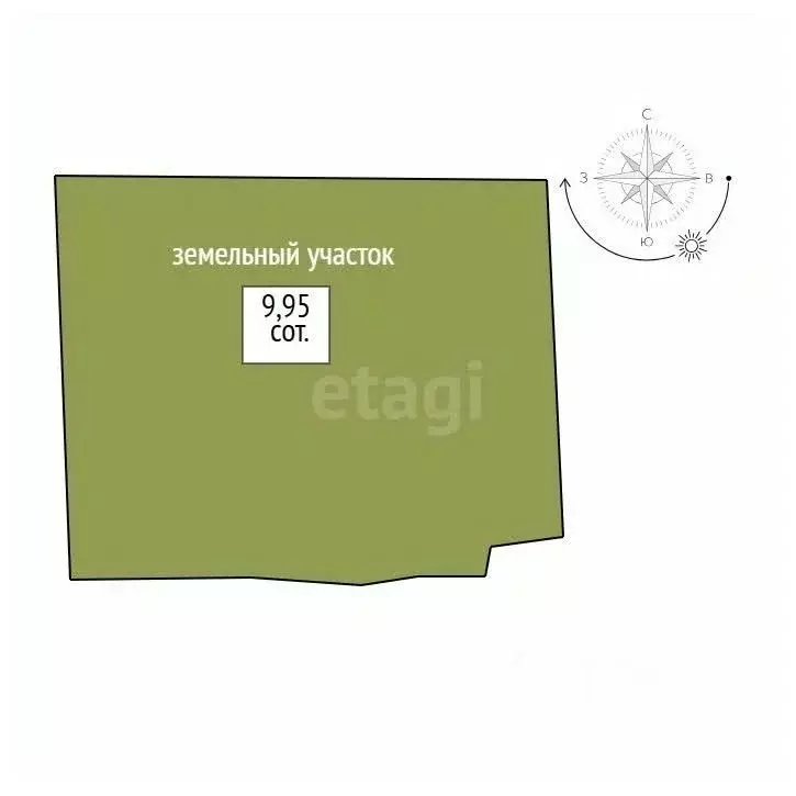 Участок в Свердловская область, Кушва ул. Розы Люксембург, 102 (10.0 ... - Фото 2