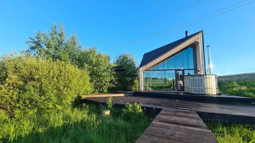 Дом в Карелия, Прионежский район, Заозерское с/пос, д. Ялгуба ул. ... - Фото 1