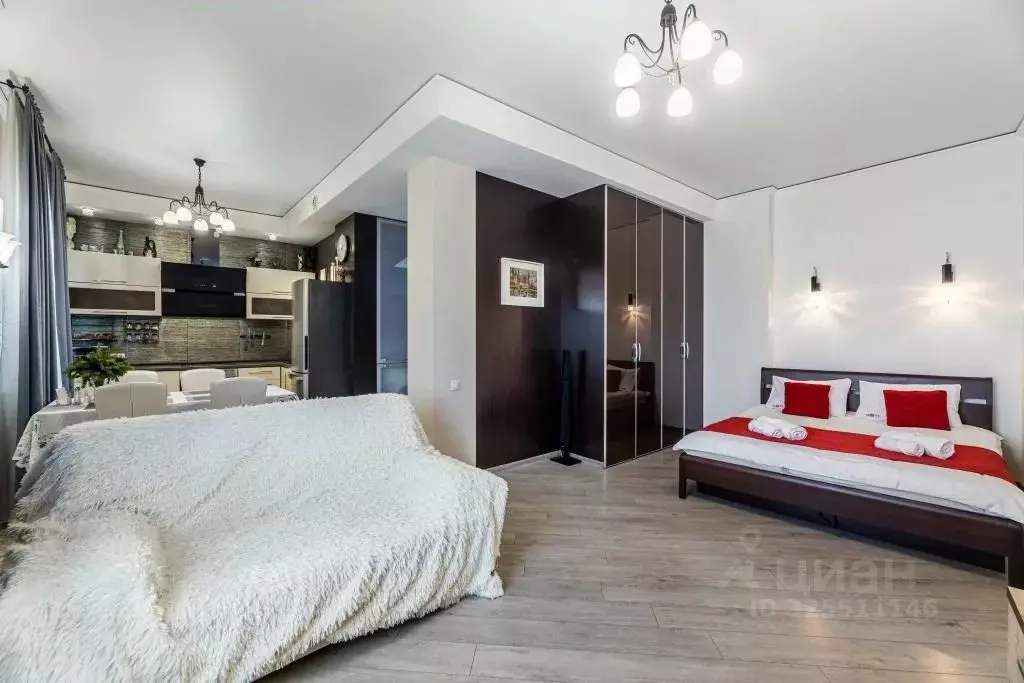 1-к кв. Татарстан, Казань Чистопольская ул., 36 (44.0 м) - Фото 1