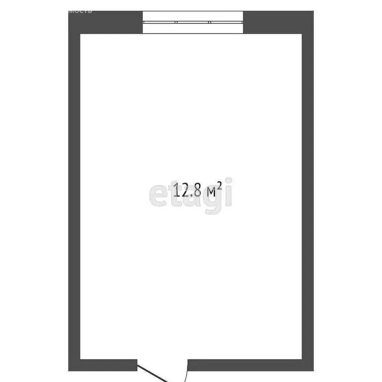 1к в -комнатной квартире (17.4 м) - Фото 1