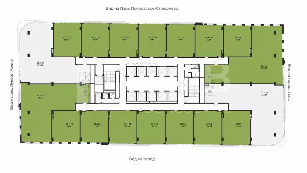 Офис (229.1 м) - Фото 2