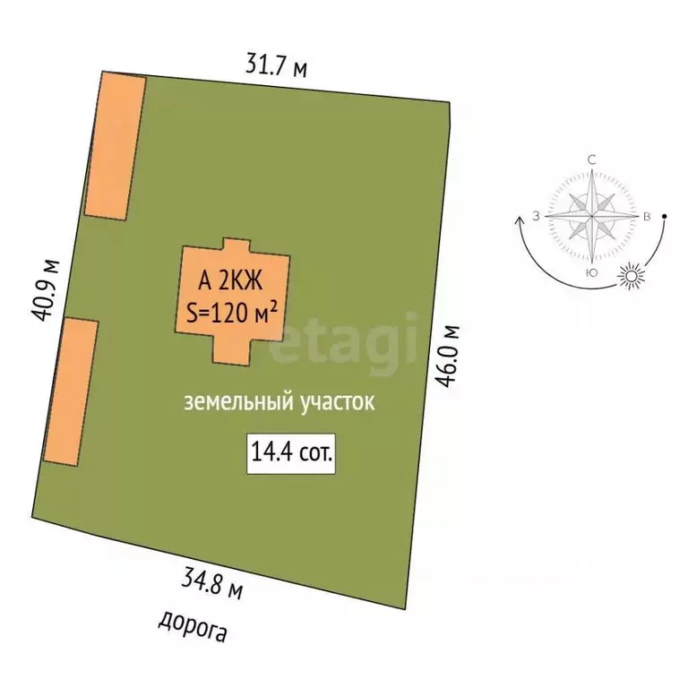 Дом в Тюменская область, Тюменский муниципальный округ, д. Решетникова ... - Фото 2