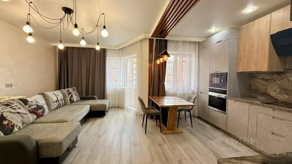 2-к кв. Иркутская область, Иркутск ул. Лермонтова, 1 (62.0 м) - Фото 1