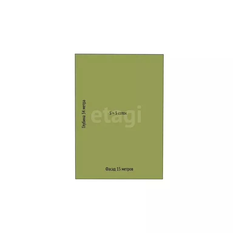 Участок в аул Козет, Горская улица (5 м) - Фото 1