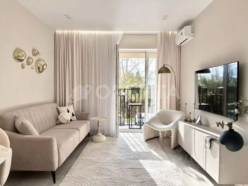 1-к кв. Тюменская область, Тюмень ДОК мкр, ул. Воронинская, 47 (52.0 ... - Фото 2