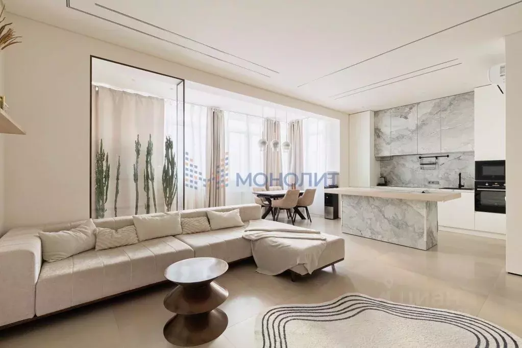 2-к кв. Нижегородская область, Нижний Новгород Тверская ул., 7 (99.0 ... - Фото 0