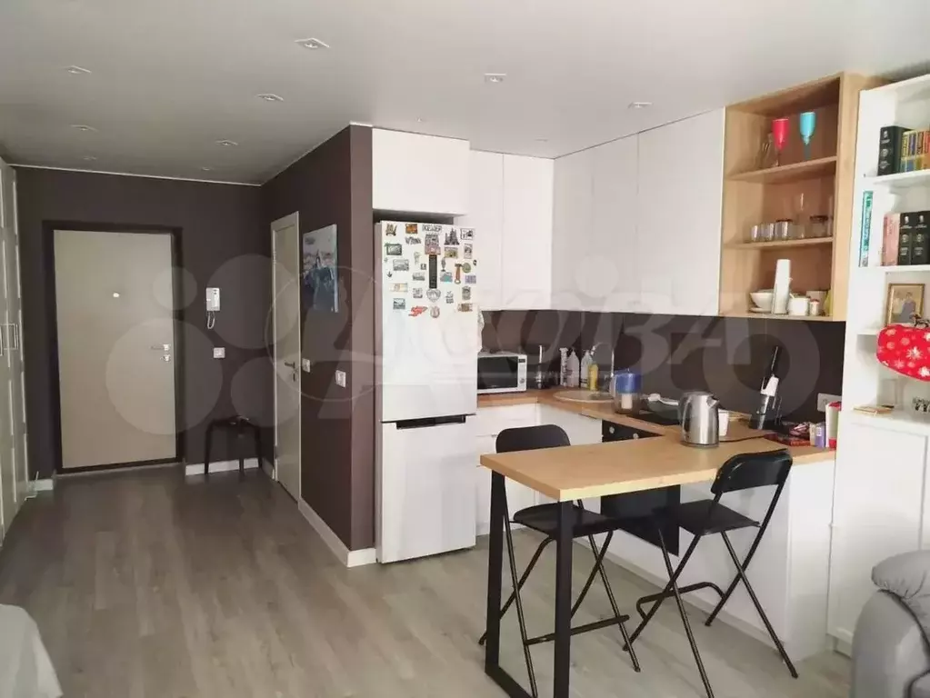 Квартира-студия, 27,4 м, 2/10 эт. - Фото 1