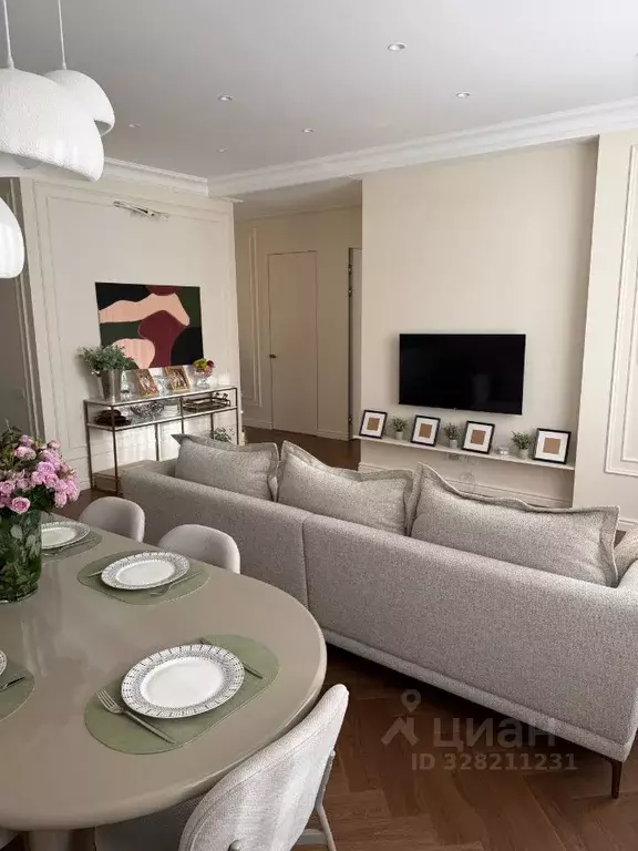 3-к кв. Москва Шмитовский проезд, 39к8 (108.0 м) - Фото 2