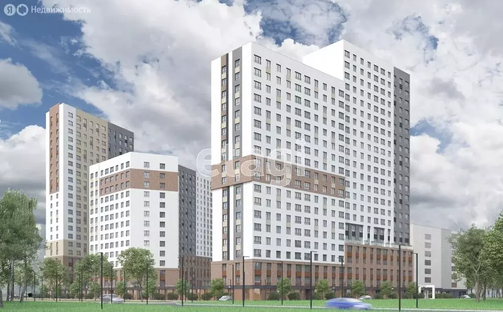 2-комнатная квартира: Тюмень, Лесопарковая улица, 1к1 (66.45 м) - Фото 2