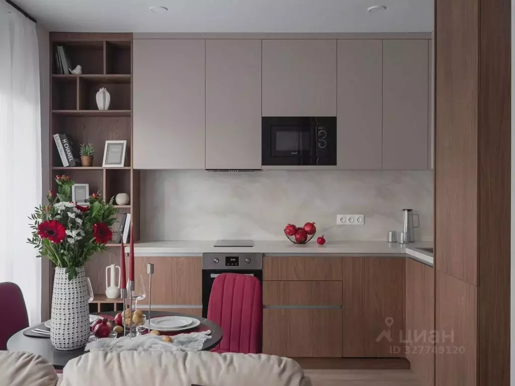 Студия Москва Новоостаповская ул., 7к1 (33.0 м) - Фото 1